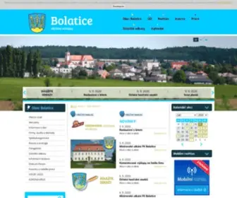 Bolatice.cz(Obec Bolatice) Screenshot