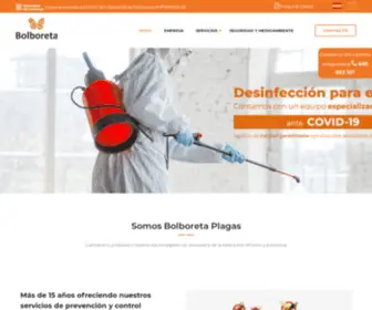 Bolboretaplagas.es(Bolboreta Plagas) Screenshot