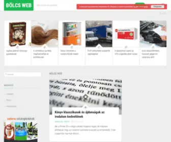 Bolcsweb.hu(Bölcs web) Screenshot