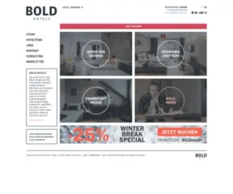 Bold-Hotels.com(Hotel München) Screenshot