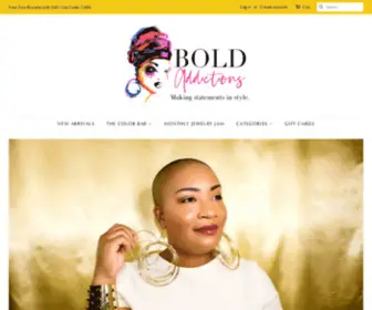 Boldaddictions.com(Bold Addictions) Screenshot