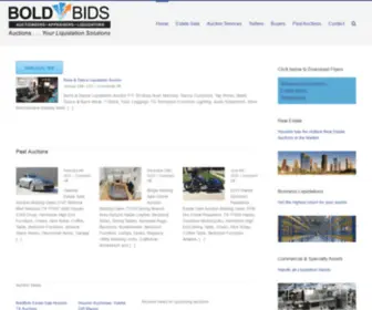 Boldbids.com(Houston Auction Company) Screenshot