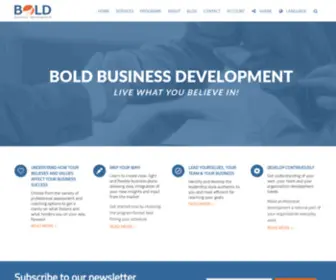 Boldbusinessdevelopment.com(BOLD Business Development) Screenshot