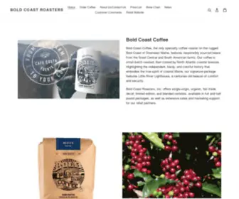 Boldcoastroasters.com(Bold Coast Roasters) Screenshot