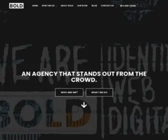 Boldcreativeagency.com(We guarantee results across 3 key areas) Screenshot