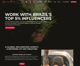 Boldcreators.club(Leading Brazilian Agency for 500 memorable Influencers) Screenshot