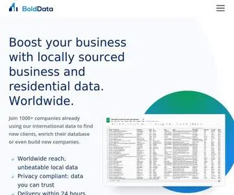 Bolddata.nl(Databases & Lists) Screenshot