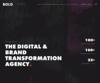Boldidentities.com(The Digital & Brand Transformation Agency) Screenshot
