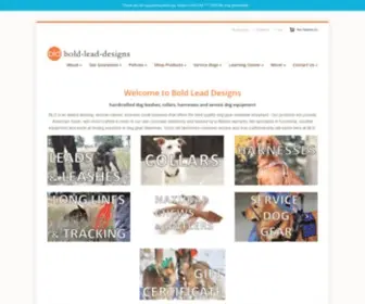 Boldleaddesigns.com(Bold Lead Designs) Screenshot