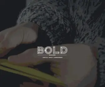 Boldmagazine.lu(Lifestyle) Screenshot