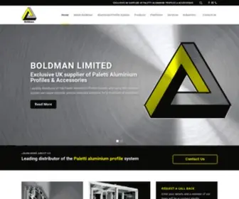 Boldman.co.uk(Boldman Limited) Screenshot