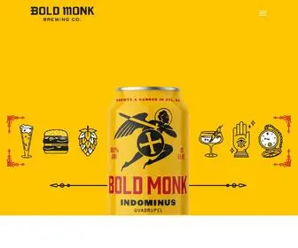 Boldmonkbrewingco.com(Bold Monk) Screenshot