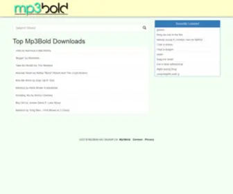 BoldMP3.com(Free Mp3 download by Mp3Bear) Screenshot