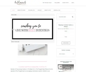Boldpearls.com(Bold Pearls Home) Screenshot