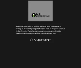 Boldperspective.com(San Antonio Web Design) Screenshot