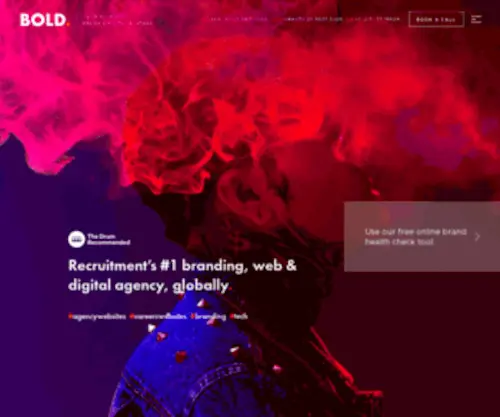 Boldrecruitmentbrands.com(The Digital & Brand Transformation Agency) Screenshot