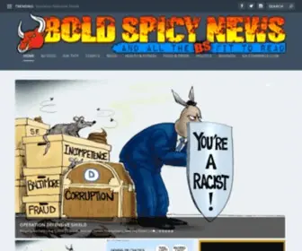 Boldspicynews.com(Bold Spicy News) Screenshot