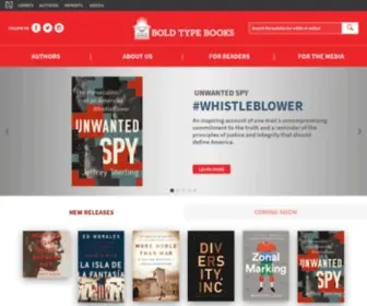 Boldtypebooks.com(Bold Type Books) Screenshot