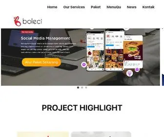 Boleci.com(Jasa Social Media & Digital Marketing Agency) Screenshot