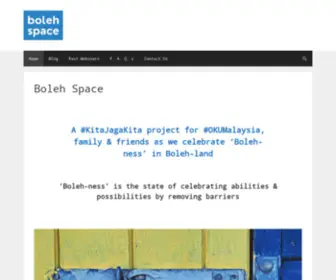 Bolehspace.com(Boleh Space) Screenshot