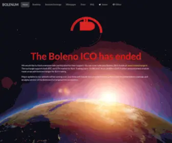 Bolenum.com(Crypto access point of the African continent) Screenshot