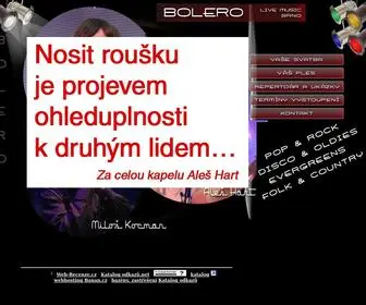 Bolero.org.uk(Kapela BOLERO) Screenshot