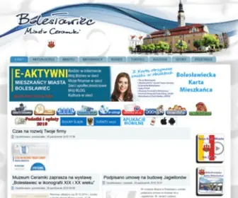 Boleslawiec.eu(UrzÄd) Screenshot