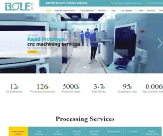 Bolesolutions.com(Rapid prototype) Screenshot