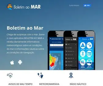 Boletimaomar.com.br(Boletim ao Mar) Screenshot