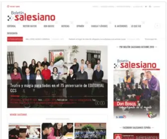 Boletin-Salesiano.com(Boletin Salesiano) Screenshot