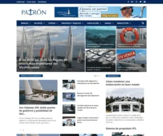 Boletinpatron.com(Noticias náuticas y de buceo de actualidad) Screenshot