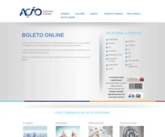 Boletoacao.com.br(Ação Contact Center) Screenshot