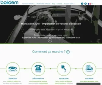 Bolidem.be(Assistance Import Auto depuis) Screenshot