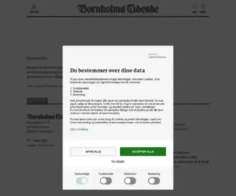 Boligavisenbornholm.dk(Klippeøen) Screenshot