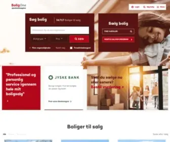 Boligone.dk(Ejendomsmægler BoligOne) Screenshot