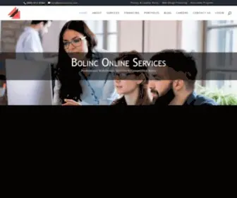 Bolinconline.com(Bolinc Online Services) Screenshot