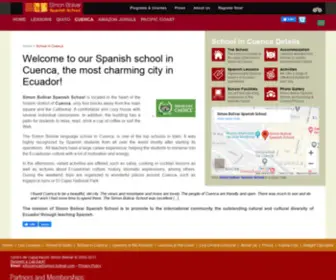 Bolivar2.com(Simon Bolivar Spanish School) Screenshot