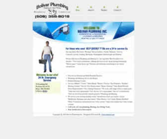 Bolivarplumbingandheating.com(Bolivar Plumbings Inc) Screenshot