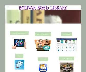 Bolivarroadlibrary.com(BOLIVAR ROAD LIBRARY) Screenshot