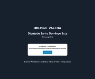 Bolivarvalera.com(Bolivar Valera) Screenshot
