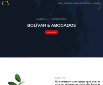 Bolivaryabogados.com(INICIO) Screenshot