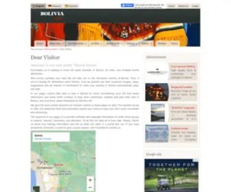 Bolivia-Online.net(Bolivia Online) Screenshot