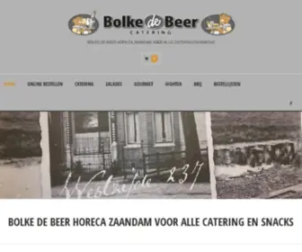 Bolkedebeer.nl(Bolke de Beer Horeca online bestellen) Screenshot