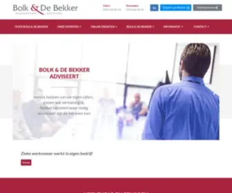 Bolkendebekker.nl(Bolk & De Bekker) Screenshot