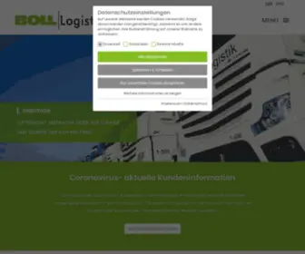 Boll-Logistik.de(BOLL Spedition und Logistik) Screenshot
