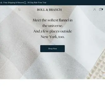 Bollandbranch.com(Boll & Branch) Screenshot