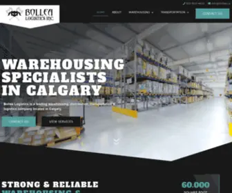 Bollea.ca(Bollea Logistics) Screenshot