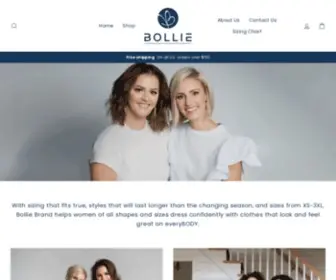 Bolliebrand.com(Bollie Brand) Screenshot