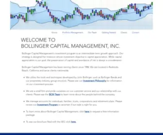 Bollingercapital.com(Bollinger Capital Management) Screenshot