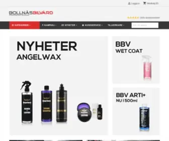 Bollnasbilvard.se(Bilvårdsprodukter Online) Screenshot